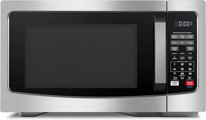 Air Fryer Combo 8-in-1 Countertop Microwave Oven, With Convection, Broil, Odor Removal Mode, 12.4 In. Position Memory Turntable, Child-Lock