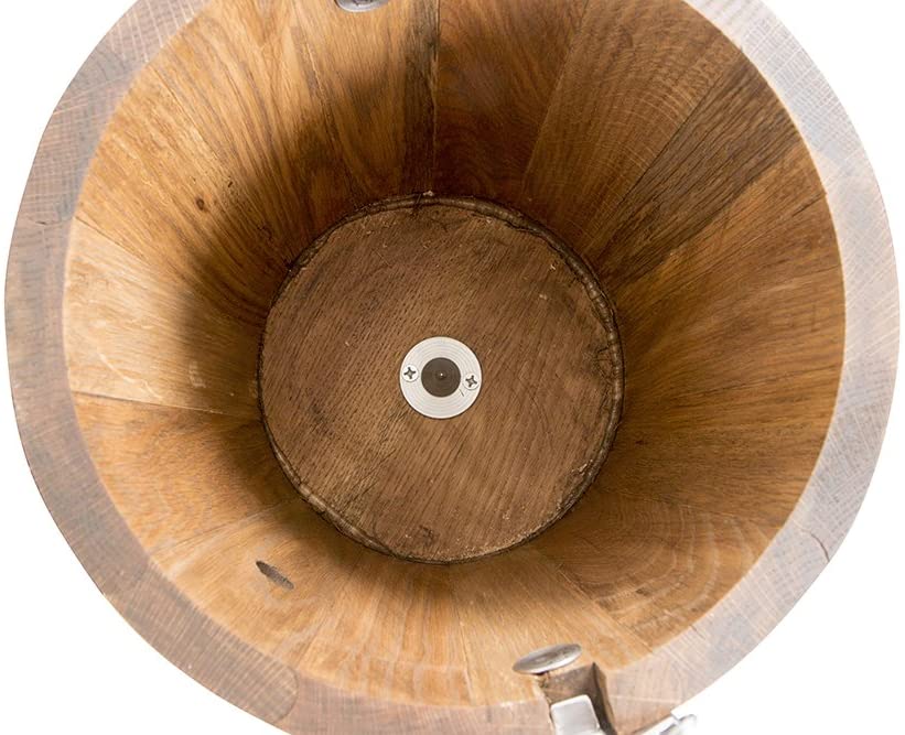 6 Qt. Ice Cream Maker, Classic Wooden Tub, Hand Crank