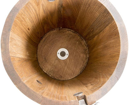 6 Qt. Ice Cream Maker, Classic Wooden Tub, Hand Crank