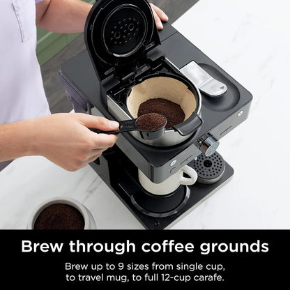 Ninja Espresso And Coffee Maker And Barista System, 3 Espresso Brew Styles
