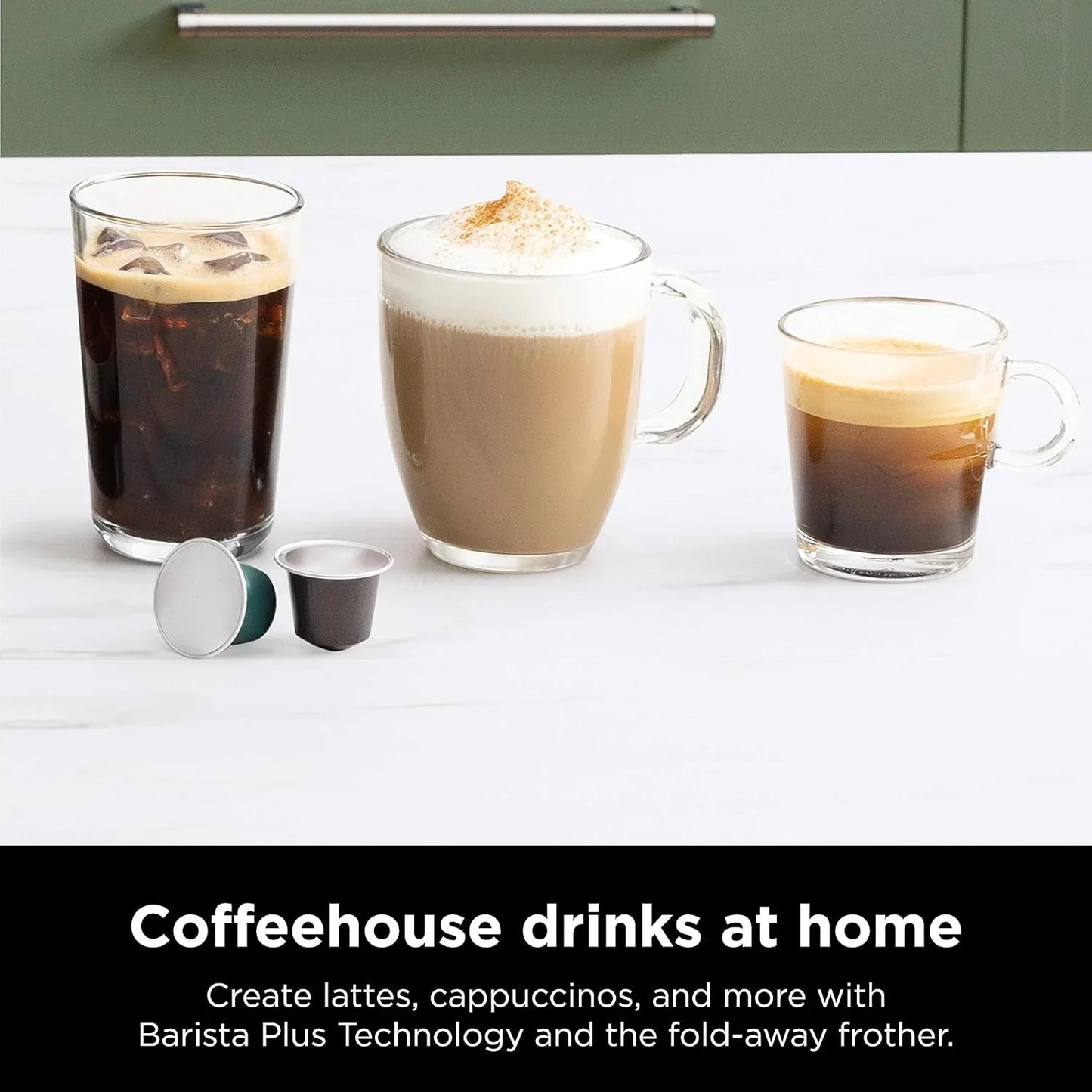 Ninja Espresso And Coffee Maker And Barista System, 3 Espresso Brew Styles