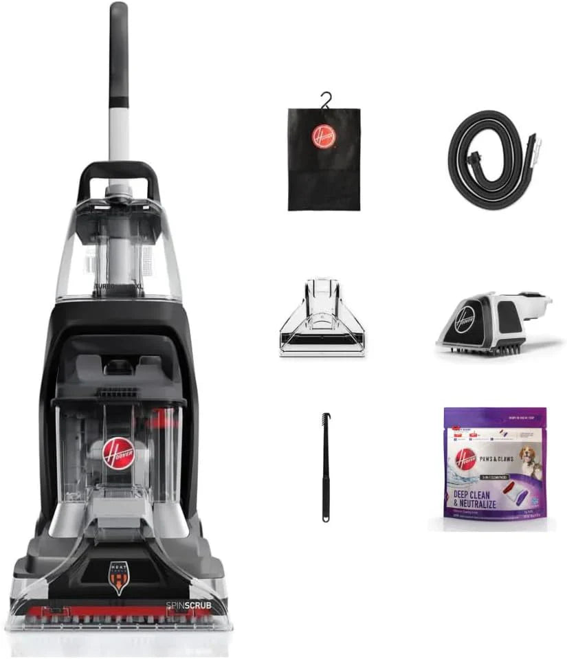 Hoover PowerScrub Deluxe Carpet Cleaner Machine For Carpet And Upholstery