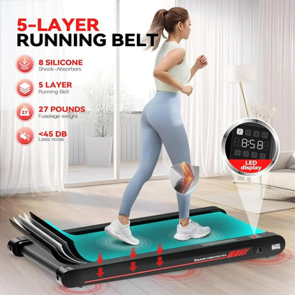 Sperax Walking Vibration Pad With App 3-in-1 Under Desk Treadmill Walking Treadmill Pad