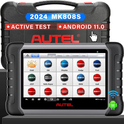 Bidirectional Tool As MK808BT Pro MX808S M808Z, Function As MaxiCheck MX900, Active Test, All System Diagnose, Injector Coding