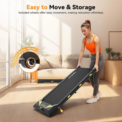 Walking Vibration Pad With App, 3-in-1 Under Desk Treadmill, 2.5HP Low Noise Walking Treadmill Pad With Remote Control