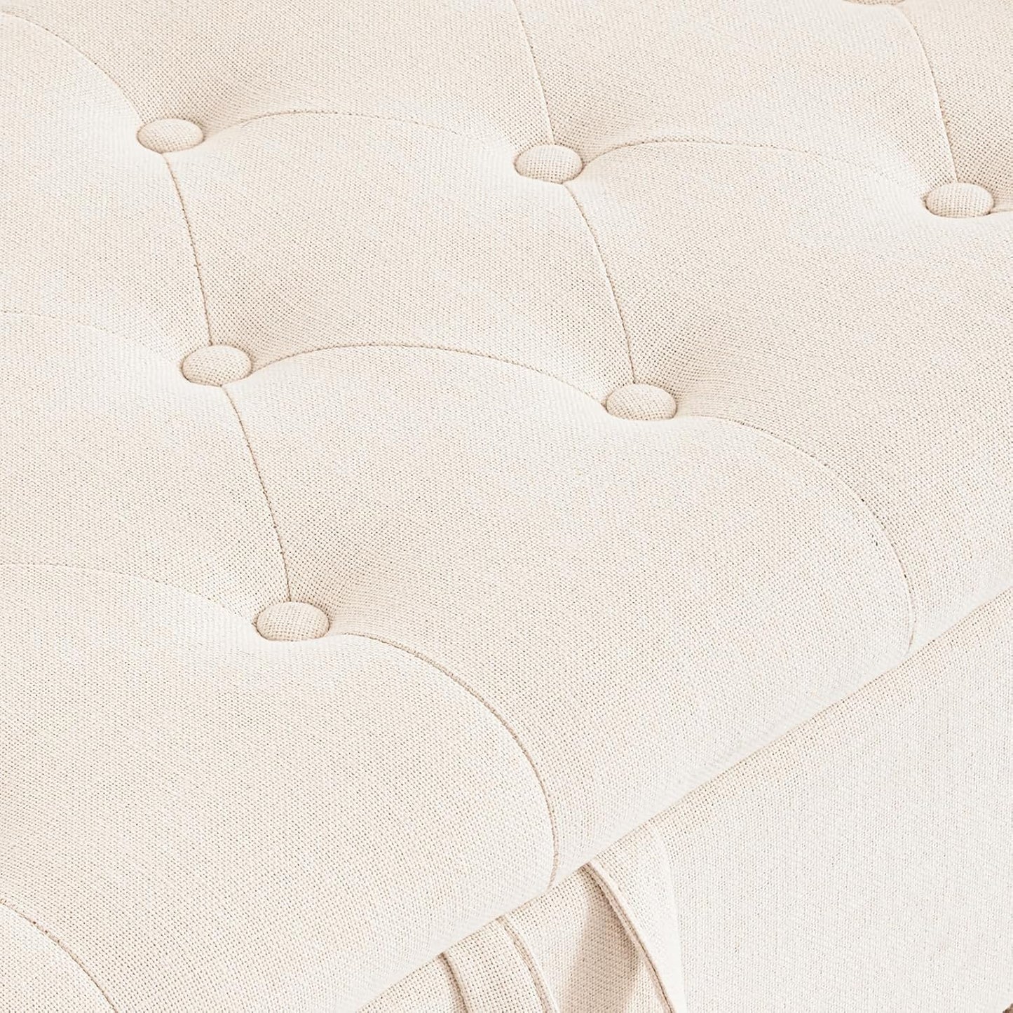 Furniliving Modern Storage Ottoman Bench