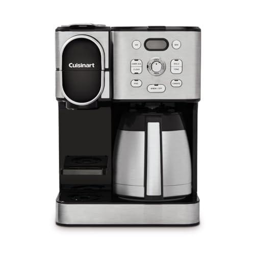 Cuisinart Coffee Center 10 Cup Thermal Coffeemaker And Single Serve Brewer