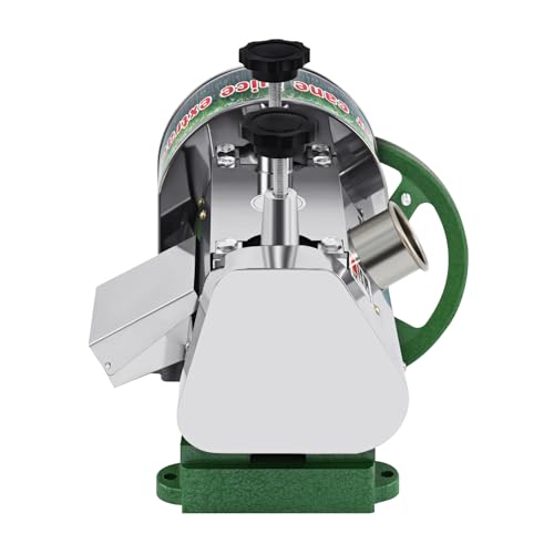 Try Yean Manual Sugarcane Juice Machine, Professional Stainless Steel Sugar Cane Juicer, 110lbs Output Per Hour With 2 In. Large Inlet Extractor