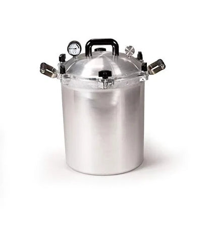 All American 930 Canner Pressure Cooker, 30 Qt., Silver