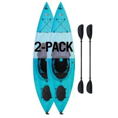 Lifetime Guster 100 Sit-In Kayak, 2-Pack 457