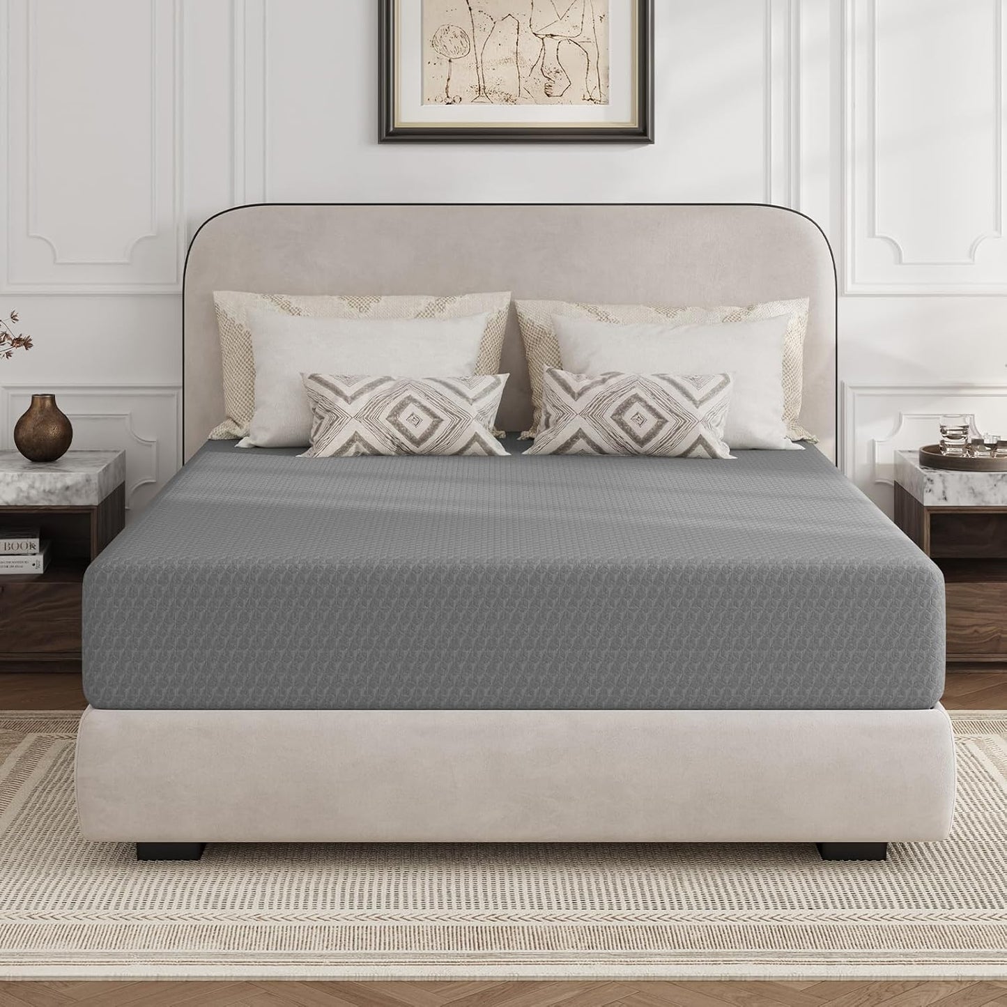 Novilla Queen Mattress 12 In, Queen Memory Foam Mattress For Cool Night Sleep And Pressure Relief