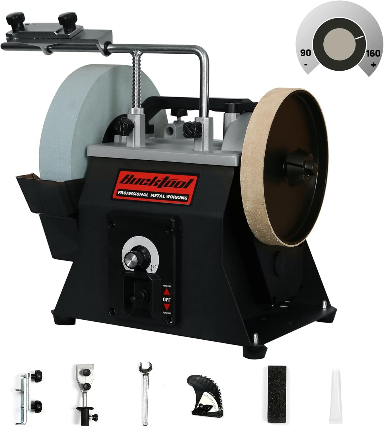 Bucktool 10 In. Wet Sharpening System, Variable Speed, SCM8103