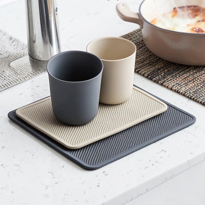 Skvnjg Heavy-Duty Honeycomb Silicone Placemat Set (4-Pack)