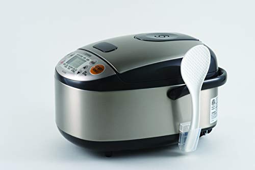 Zojirushi Rice Cooker And Warmer, 3-Cups, Stainless Black