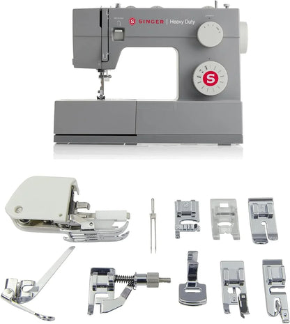 Singer 4411 Heavy Duty Pink Sewing Machine With Accessories, High Speed