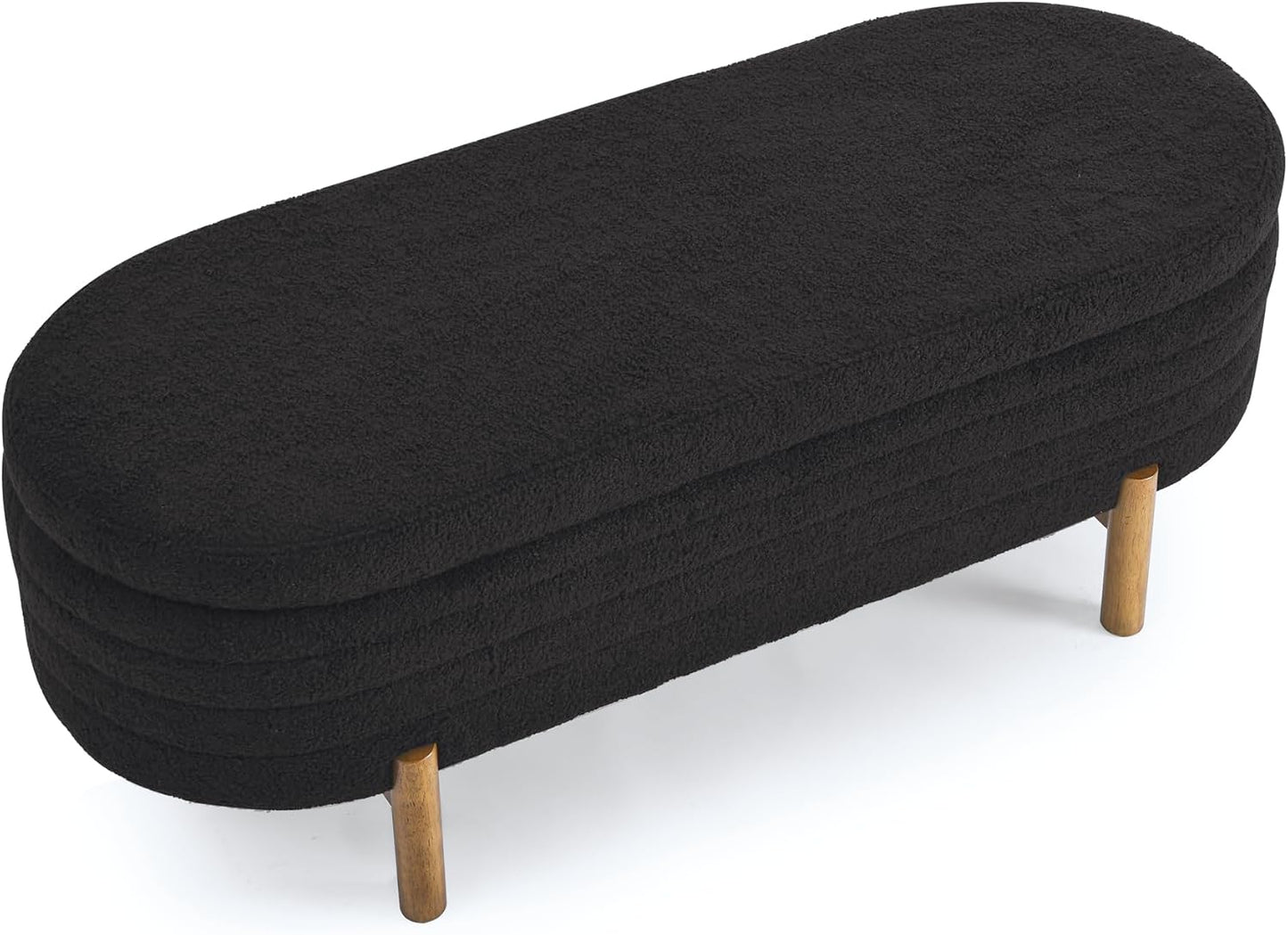 Furniliving Modern Storage Ottoman Bench