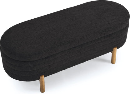 Furniliving Modern Storage Ottoman Bench