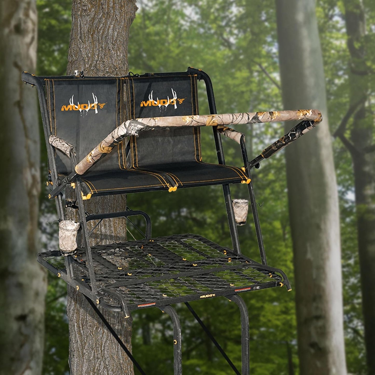 Muddy Nexus Xtl Ladder Tree Stand, 20 Ft., 500lb Capacity, 2-Person