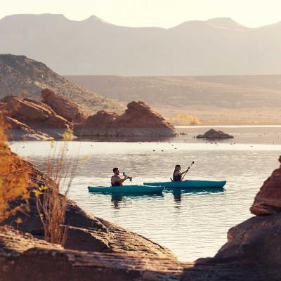 Lifetime Guster 100 Sit-In Kayak, 2-Pack 457
