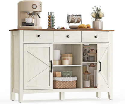 Vasagle Liry Collection- Storage Cabinet, Buffet Cabinet, Sideboard, Credenza