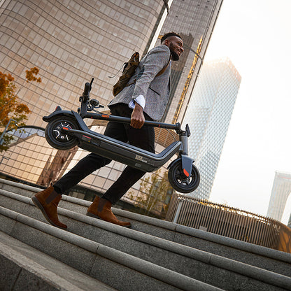Niu- KQi3 Pro Foldable Electric Kick Scooter W/31 Mi Max Operating Range And 20 Mph Max Speed- Black