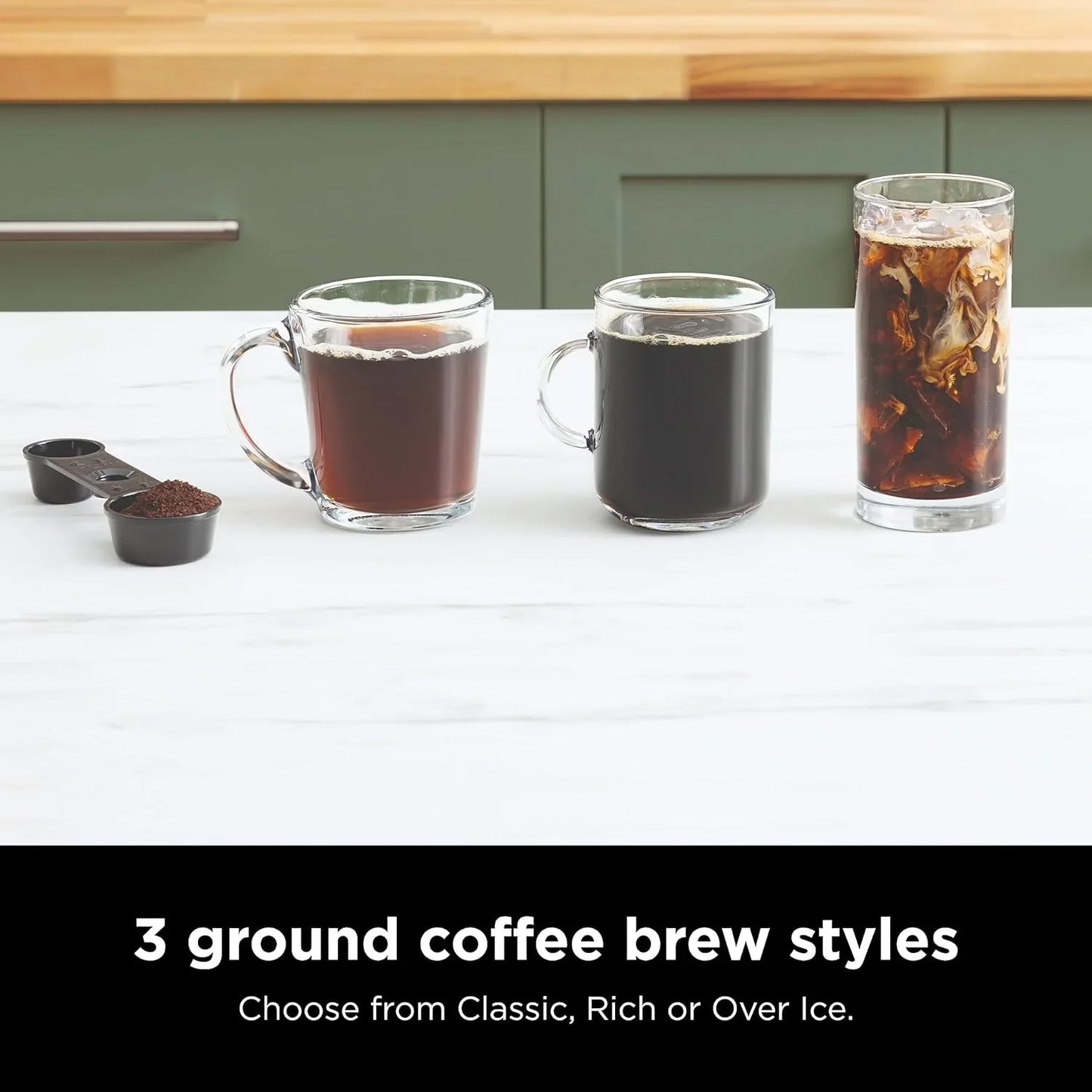 Ninja Espresso And Coffee Maker And Barista System, 3 Espresso Brew Styles