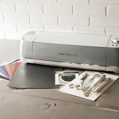 Cricut Explore Air 2 Machine Bundle Beginner Guide, Tool Kit, Vinyl Pack, Designs And Project Inspiration