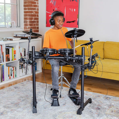Alesis Turbo Mesh Kit- Electric Drum Set With Over 100 Sounds Mesh Drum Pad