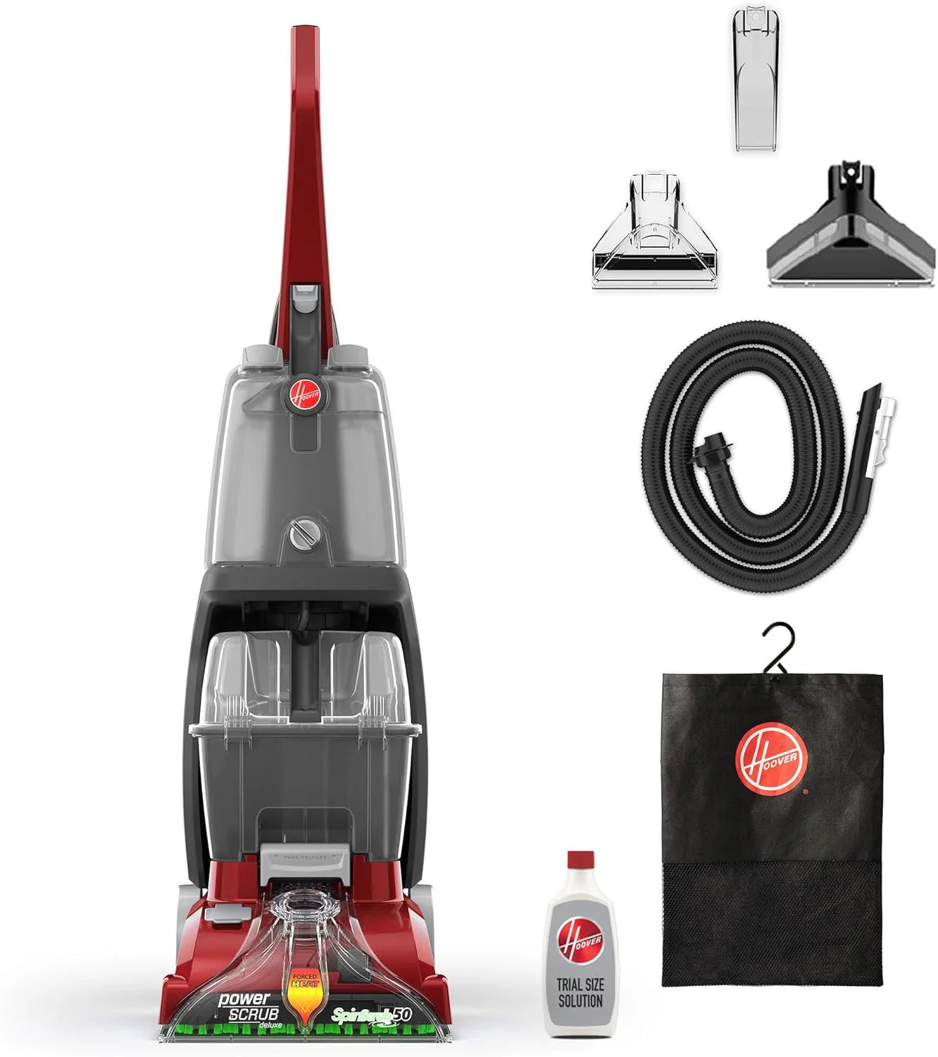 Hoover PowerScrub Deluxe Carpet Cleaner Machine For Carpet And Upholstery