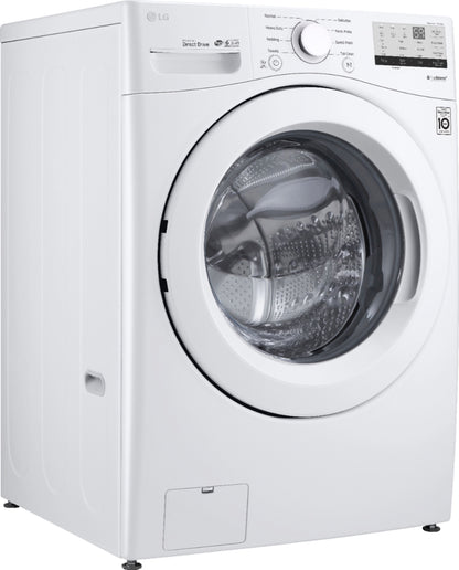 4.5 Cu. Ft. High Efficiency Stackable Front-Load Washer With 6Motion Technology, White