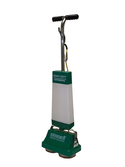 BGFS5000 Portable Floor Scrubber And Polisher, 12 In. Cleaning Path, 4.2 Amp Motor, White/Green