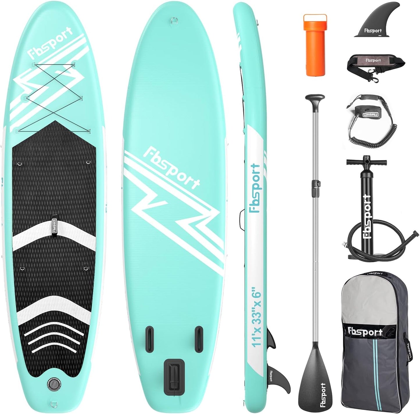 Premium Stand Up Paddle Board Yoga Board With Sup Accessories And Carry Bag