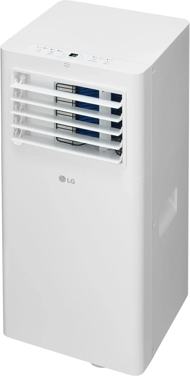 LG 8,350 BTU, Doe/12,000 BTU, Ashrae Smart Portable Air Conditioner, Cools 350 Sq. Ft, 14' x 25' Room Size