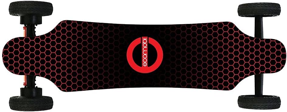 Electric Skateboard 4000 Watts, 12S3P, 35 Mph, 22 Mile Range, 6 In. Wheels, Cool Lights
