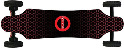 Electric Skateboard 4000 Watts, 12S3P, 35 Mph, 22 Mile Range, 6 In. Wheels, Cool Lights
