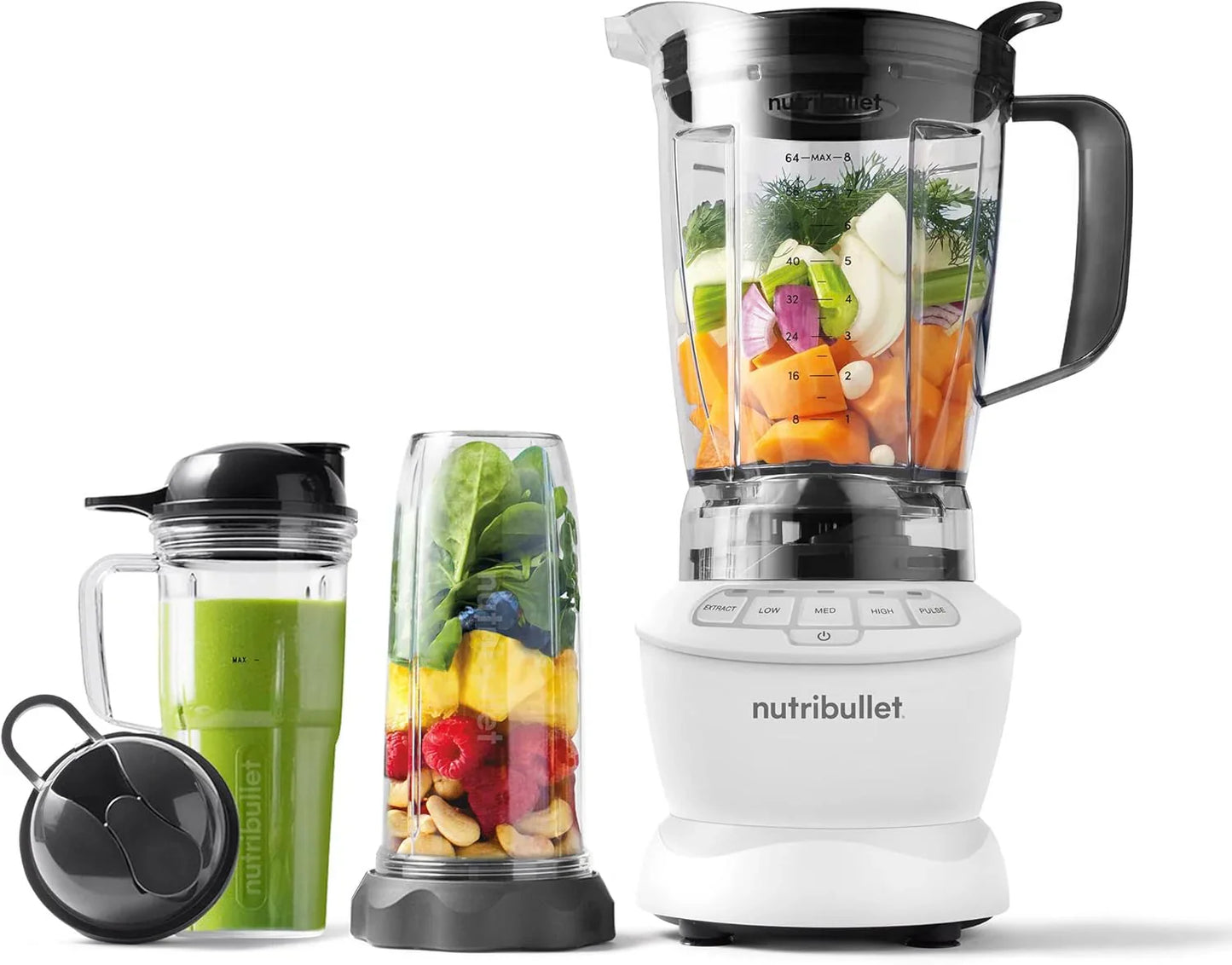 Nutribullet Full-Size Blender Combo 1200W NBF50500- Dark Gray