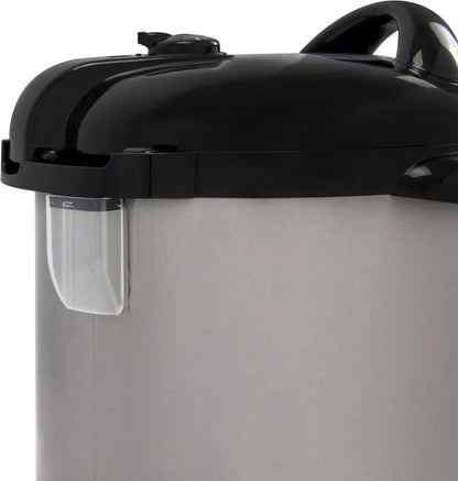 Nesco NPC-9 Smart Electric Pressure Cooker And Canner, Stainless Steel, 9.5 Qt