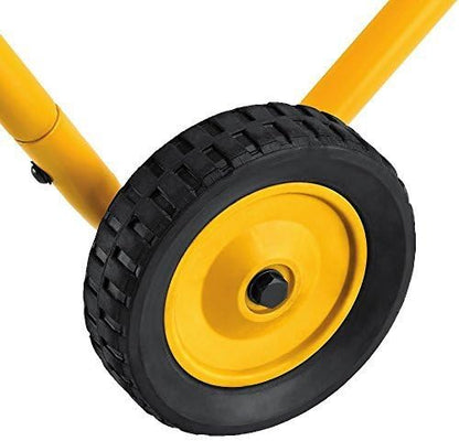 Miter Saw Stand With Wheels, DWX726 Yellow