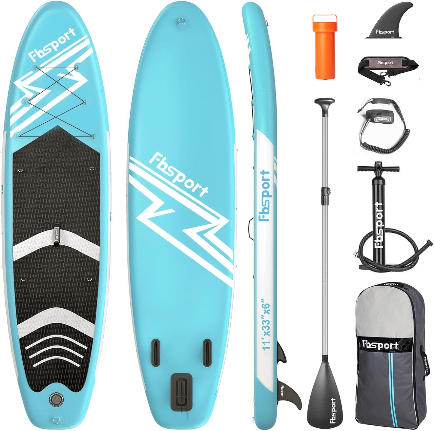 Premium Stand Up Paddle Board Yoga Board With Sup Accessories And Carry Bag