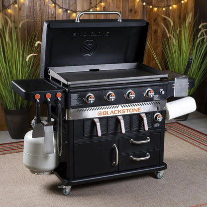 Blackstone 4 Burner And Air Fryer Combo- 36 In