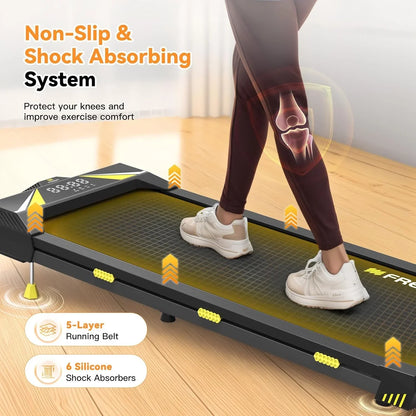 Walking Vibration Pad With App, 3-in-1 Under Desk Treadmill, 2.5HP Low Noise Walking Treadmill Pad With Remote Control