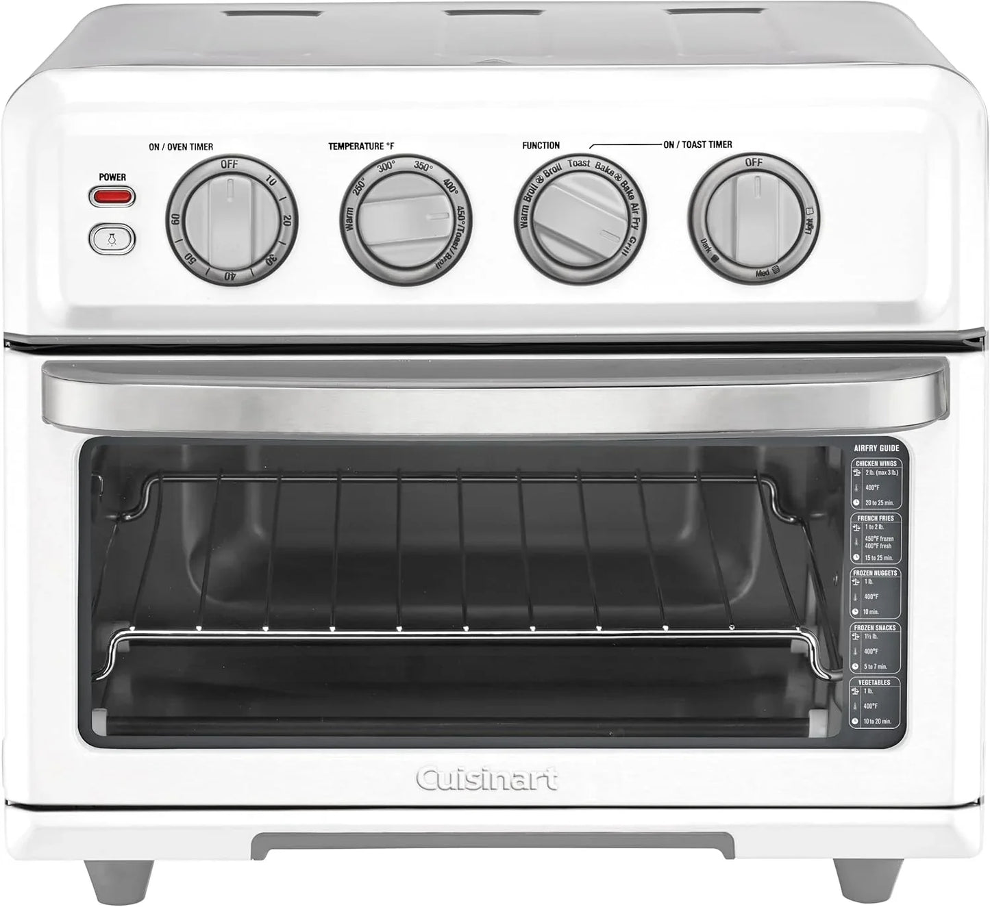 Cuisinart Air Fryer Toaster Oven, 1800W, 8-in-1 With Air Fry, Convection, Broil And Warm