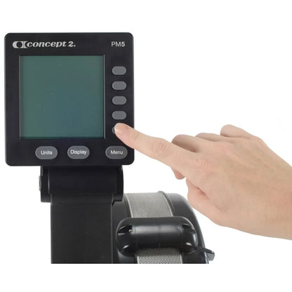 Concept2 Model D Indoor Rowing Machine With PM5 Display Light- Gray