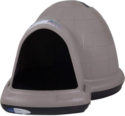 Petmate Indigo Dog House, Igloo Dog House, Made In Usa With 90% Recycled Materials