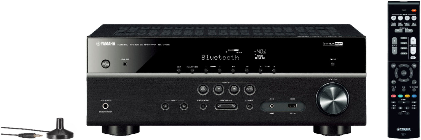Yamaha, 5.1-Channel 4K Home Theater Speaker System With Powered Subwoofer And Bluetooth Streaming, Black