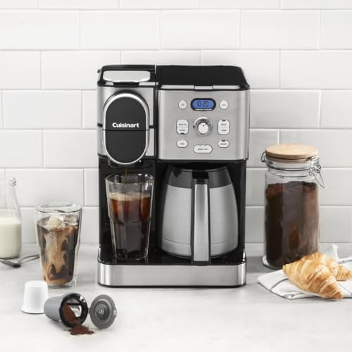 Cuisinart Coffee Center 10 Cup Thermal Coffeemaker And Single Serve Brewer