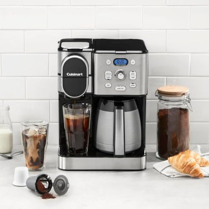 Cuisinart Coffee Center 10 Cup Thermal Coffeemaker And Single Serve Brewer