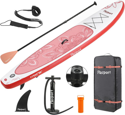 Premium Stand Up Paddle Board Yoga Board With Sup Accessories And Carry Bag