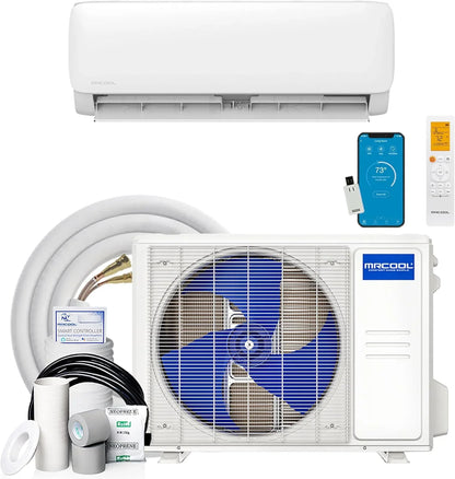 Mrcool 24000 BTU 230V Ductless Inverter Mini Split Air Conditioner And Heat Pump System