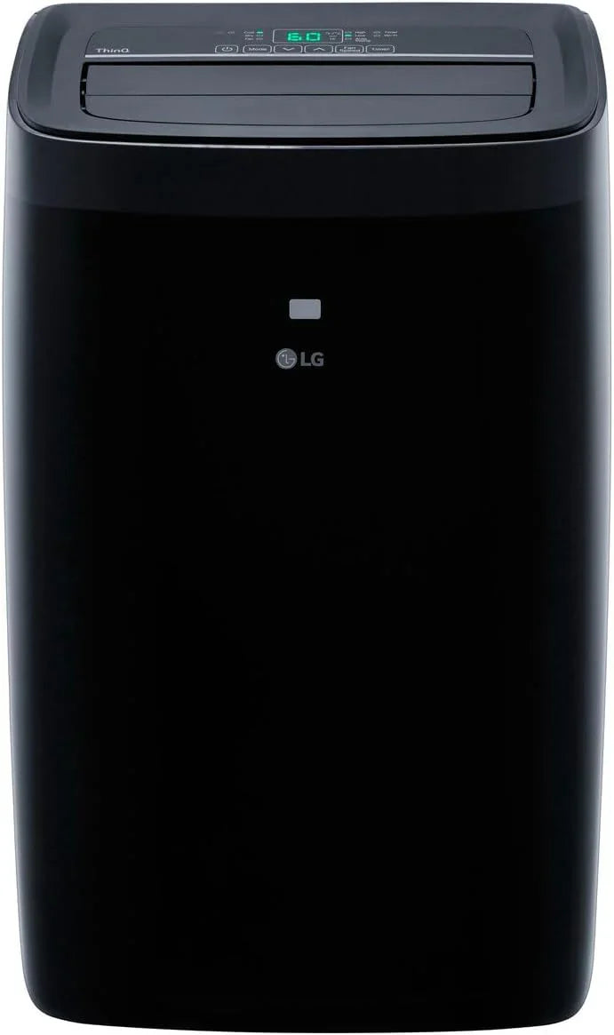 LG 8,350 BTU, Doe/12,000 BTU, Ashrae Smart Portable Air Conditioner, Cools 350 Sq. Ft, 14' x 25' Room Size